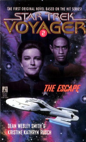 Star Trek Voyager book cover 2
