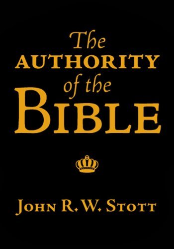 The Authority of the Bible book cover
