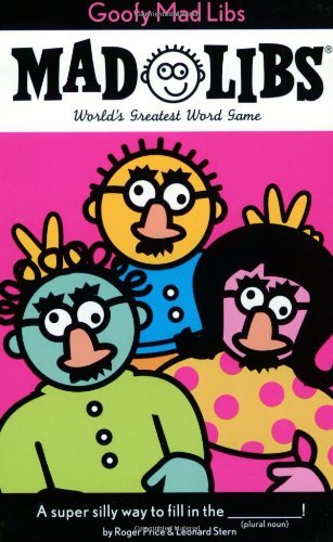 Goofy Mad Libs book cover