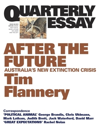 Quarterly Essay 48 After the Future book cover