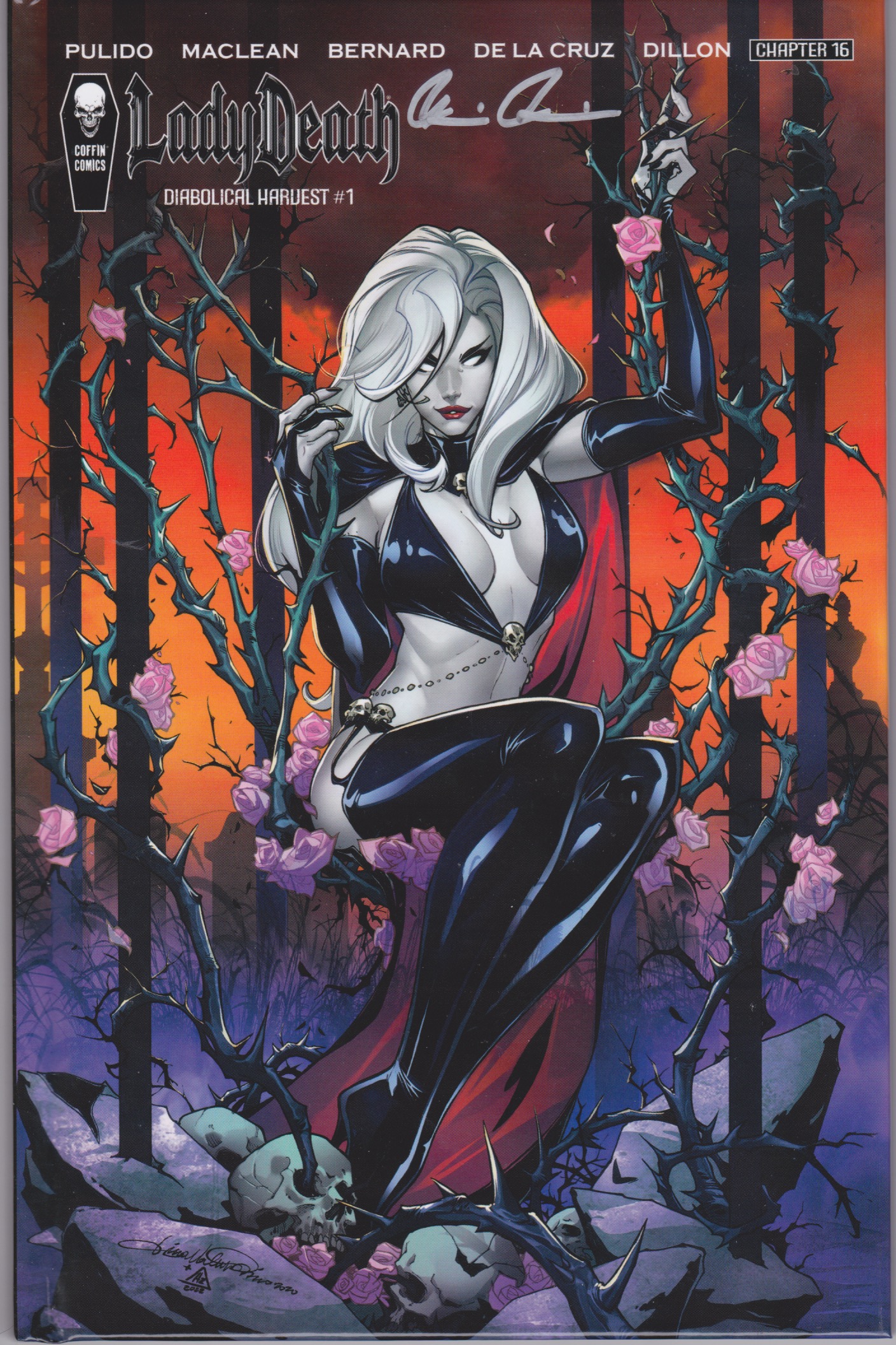 Lady Death Diabolical Harvest book cover