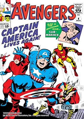 Avengers (1963) book cover 3