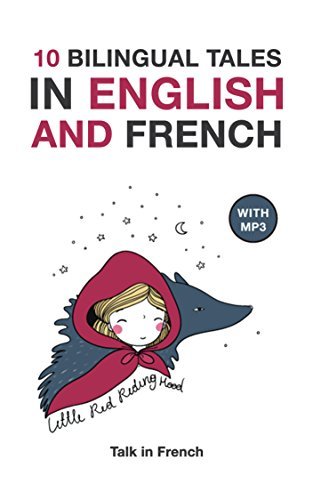 10 Bilingual Fairy Tales in French and English book cover