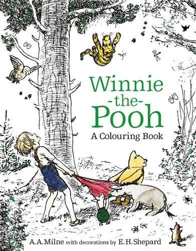 Winnie The Pooh A Colouring Book book cover