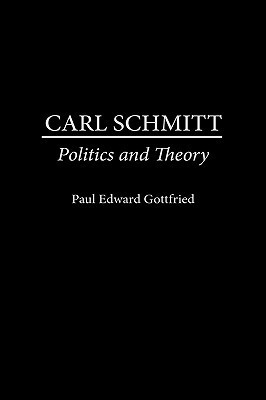 Carl Schmitt book cover