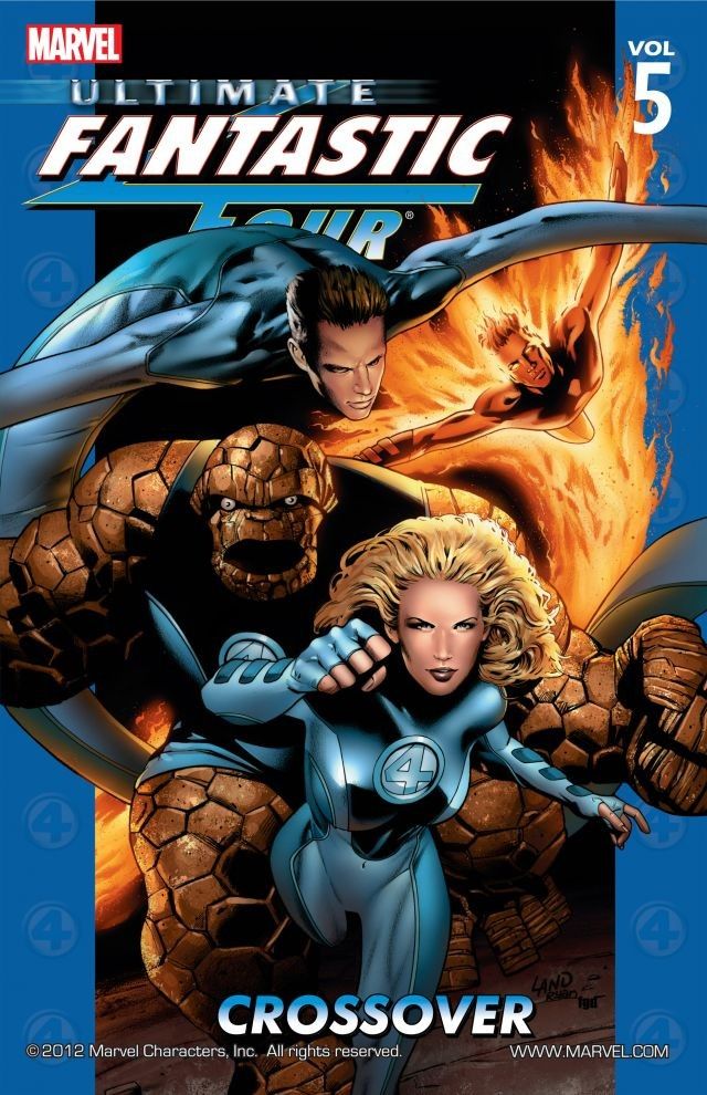 Ultimate Fantastic Four (Collected Editions) book cover 3