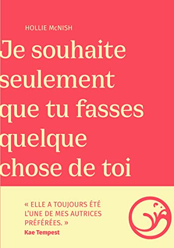 Je souhaite seulement que tu fasses quelque chose de toi book cover