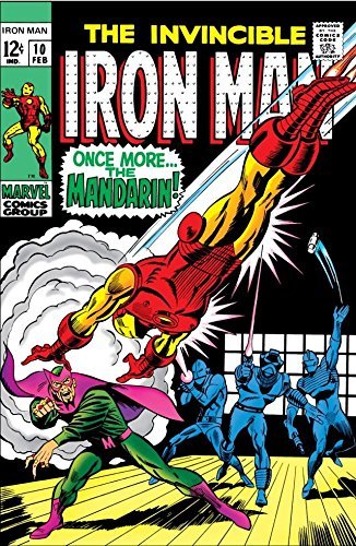 The Invincible Iron Man (1968) book cover 2