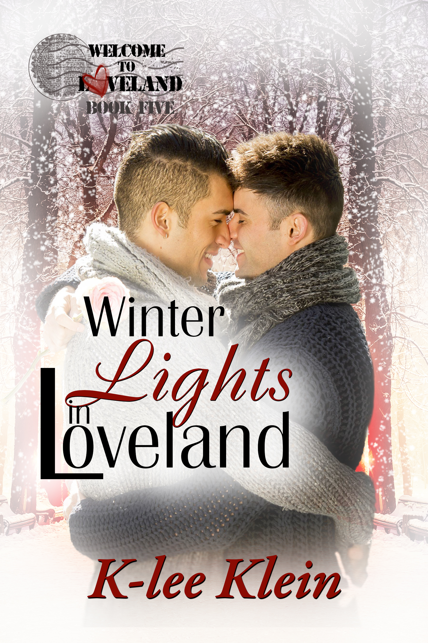Winter Lights in Loveland book cover