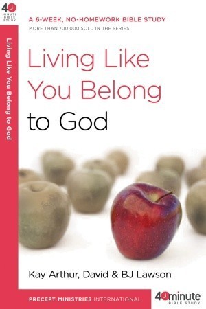 Living Like You Belong to God book cover