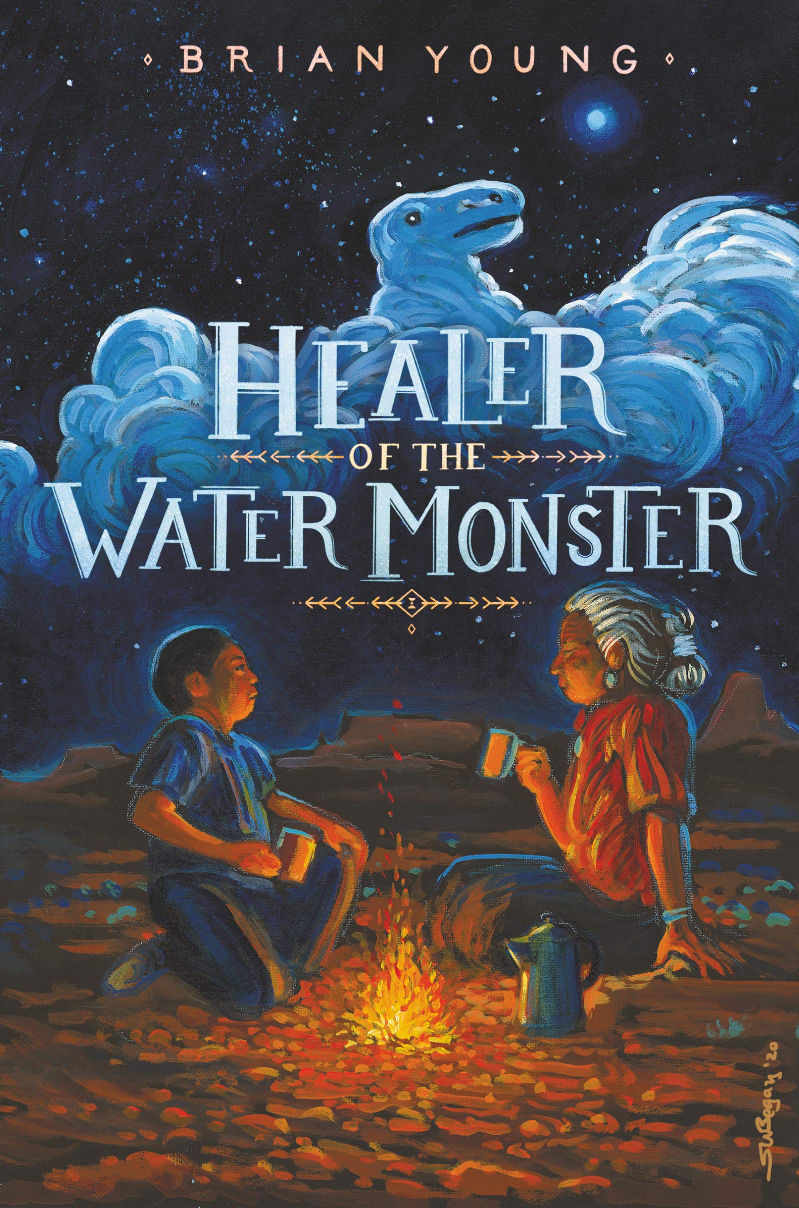 Healer ofThe Water Monster book cover 1