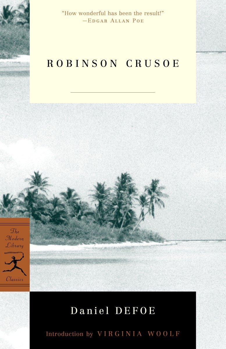 Robinson Crusoe book cover 1