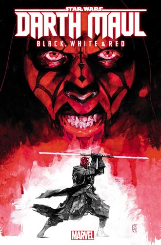 Star Wars: Darth Maul - Black, White & Red book cover 1