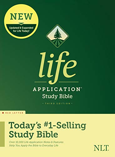 NLT Life Application Study Bible, Third Edition book cover