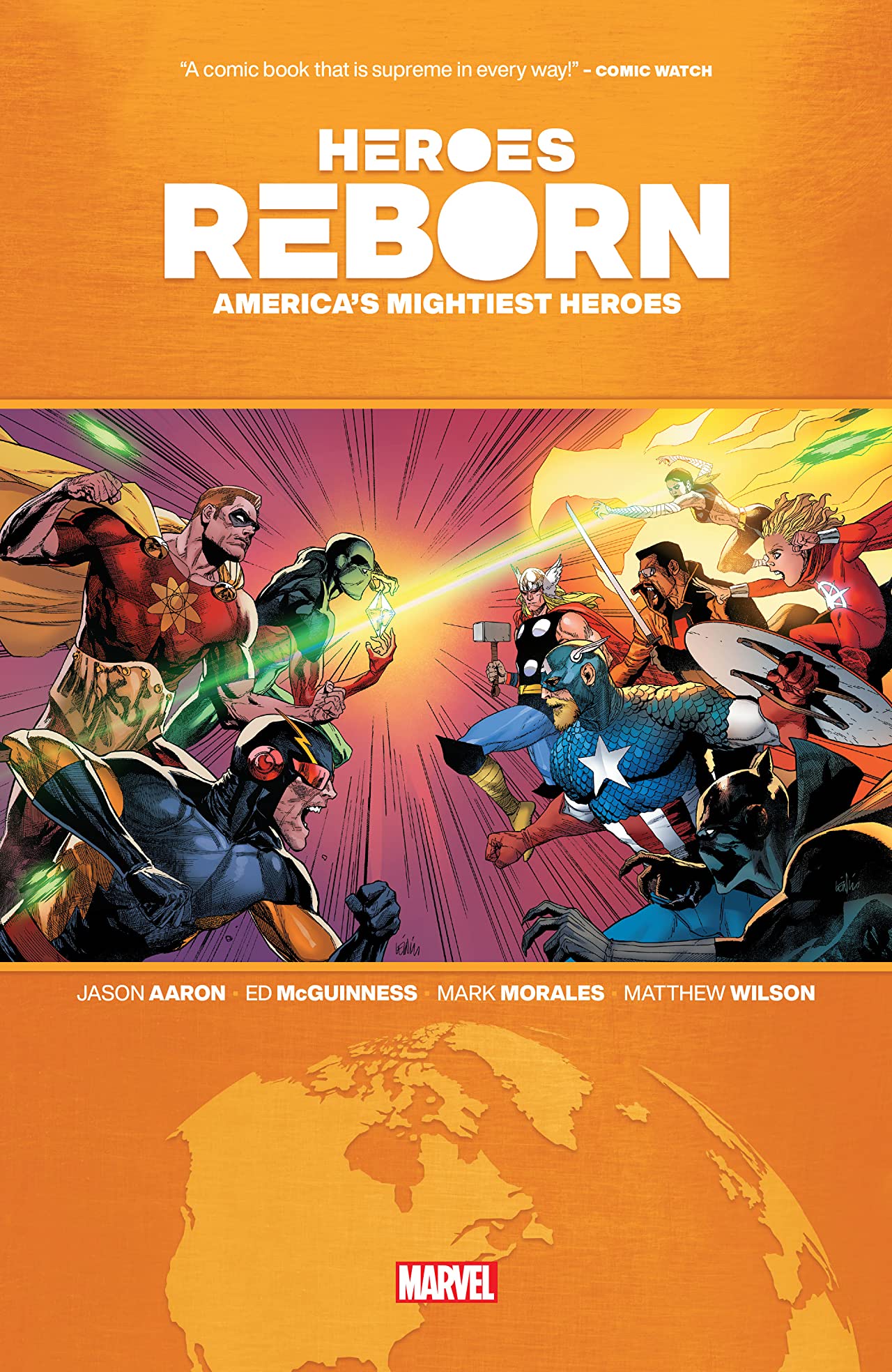 Heroes Reborn: America's Mightiest Heroes book cover 1