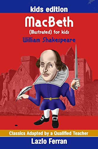 MacBeth (Illustrated) for kids book cover