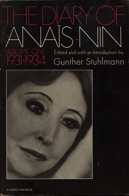 The Diary of Anaïs Nin book cover 1