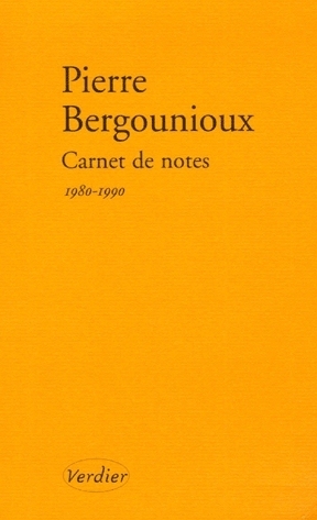 Carnet de notes book cover