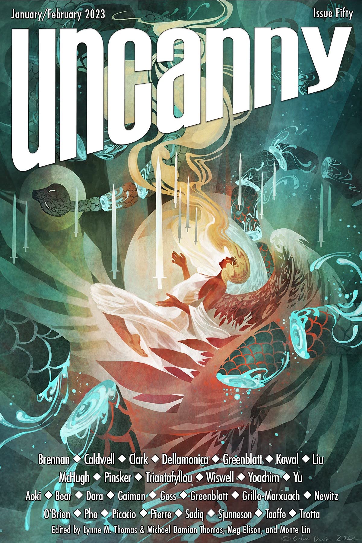 Uncanny Magazine Issue 50, January-February 2023 book cover
