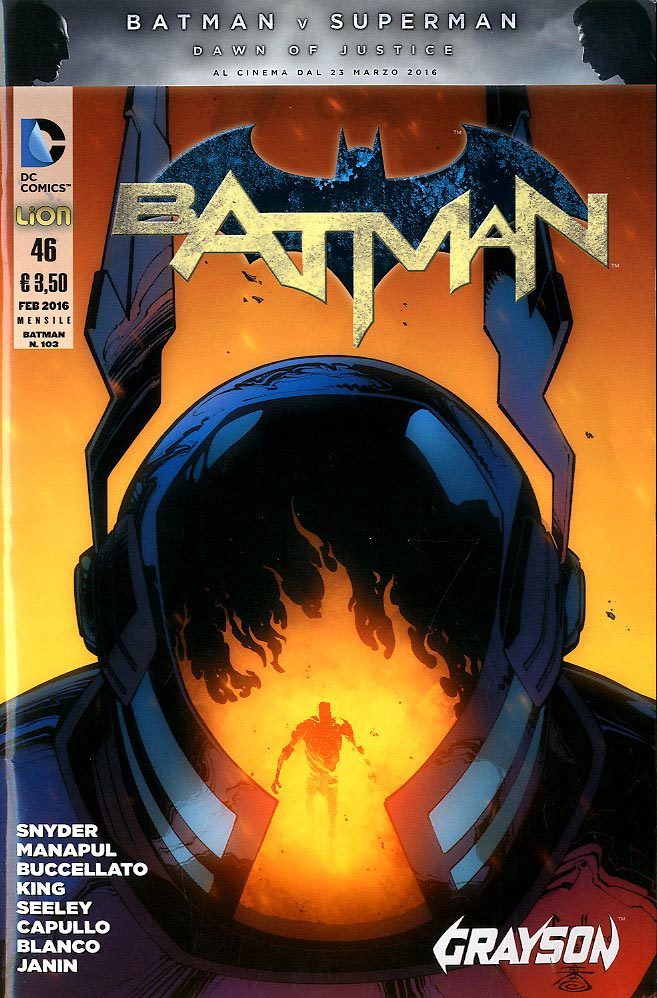 Batman n. 46 ITA book cover