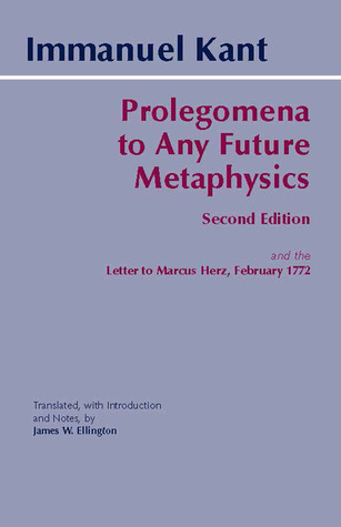 Prolegomena to Any Future Metaphysics book cover