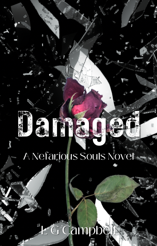 Damaged book cover