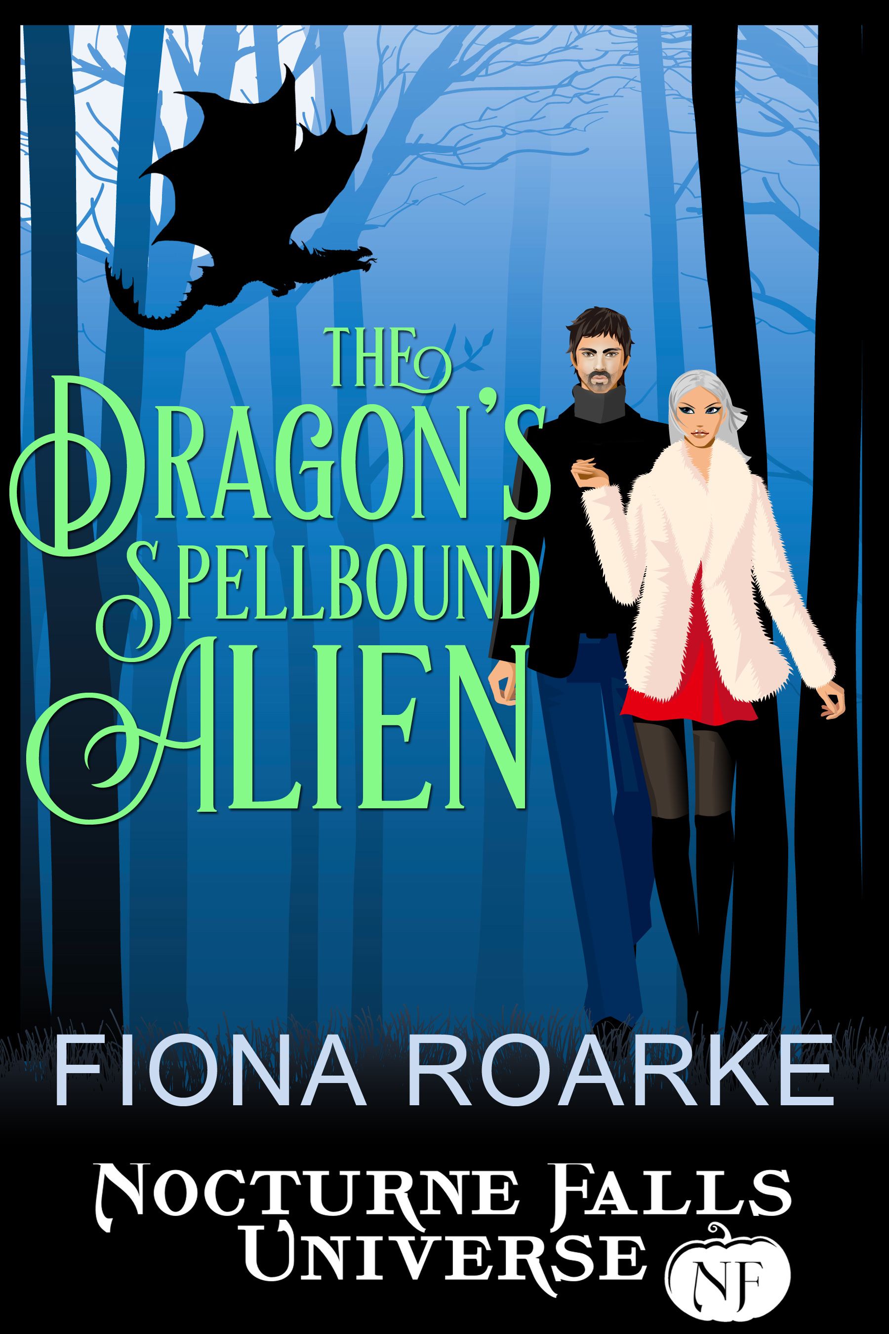 The Dragon's Spellbound Alien book cover