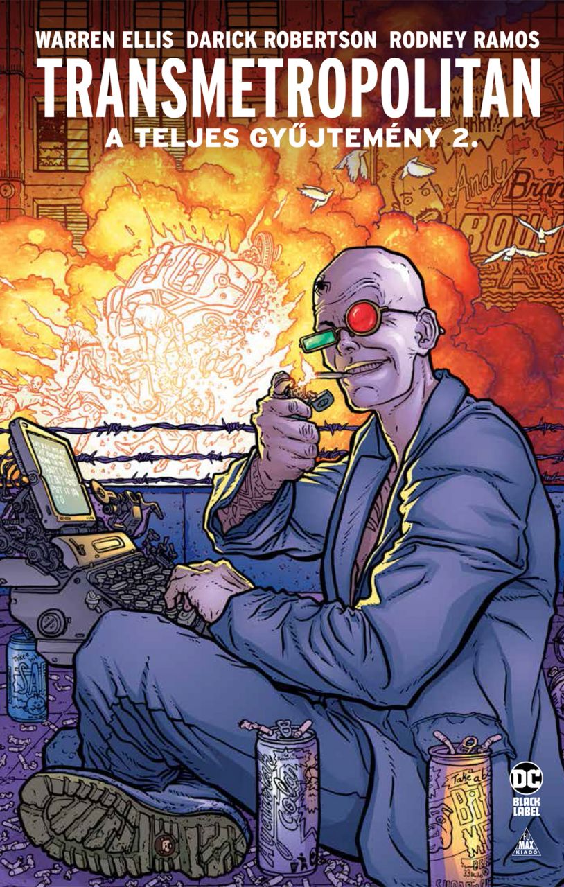 Transmetropolitan - A teljes gyűjtemény 2 book cover