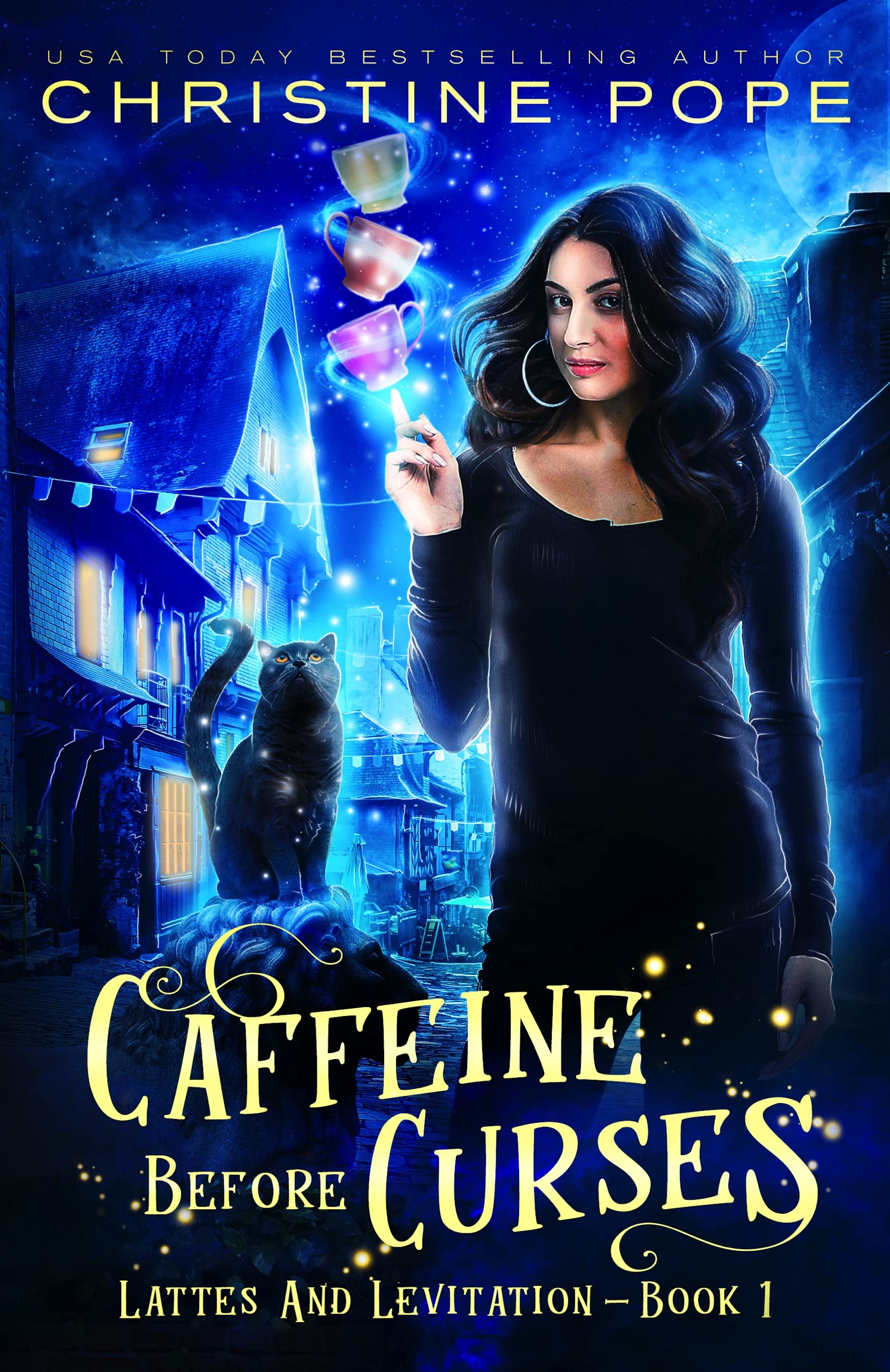 Lattes and Levitation book cover 1