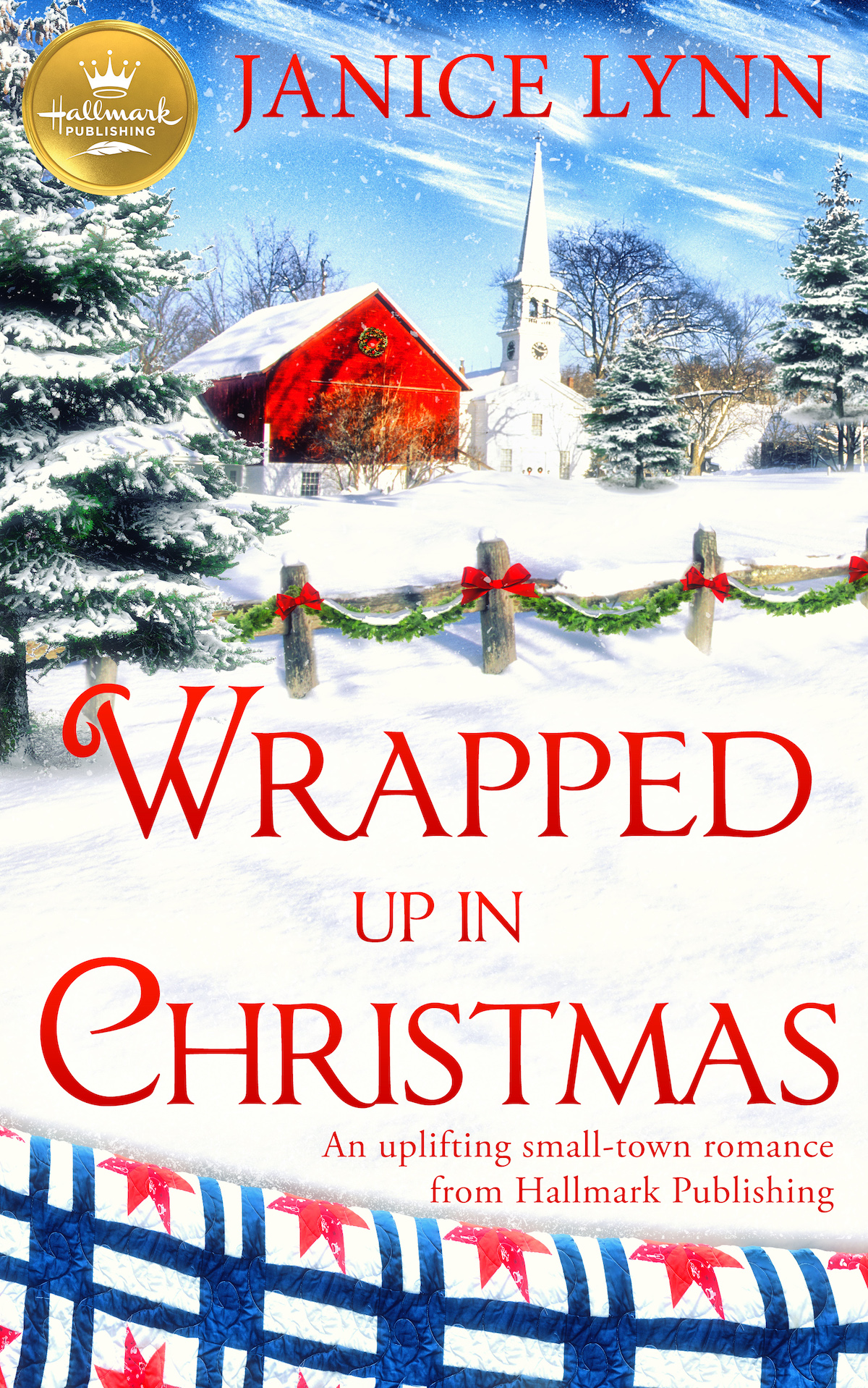 Wrapped Up in Christmas book cover 1