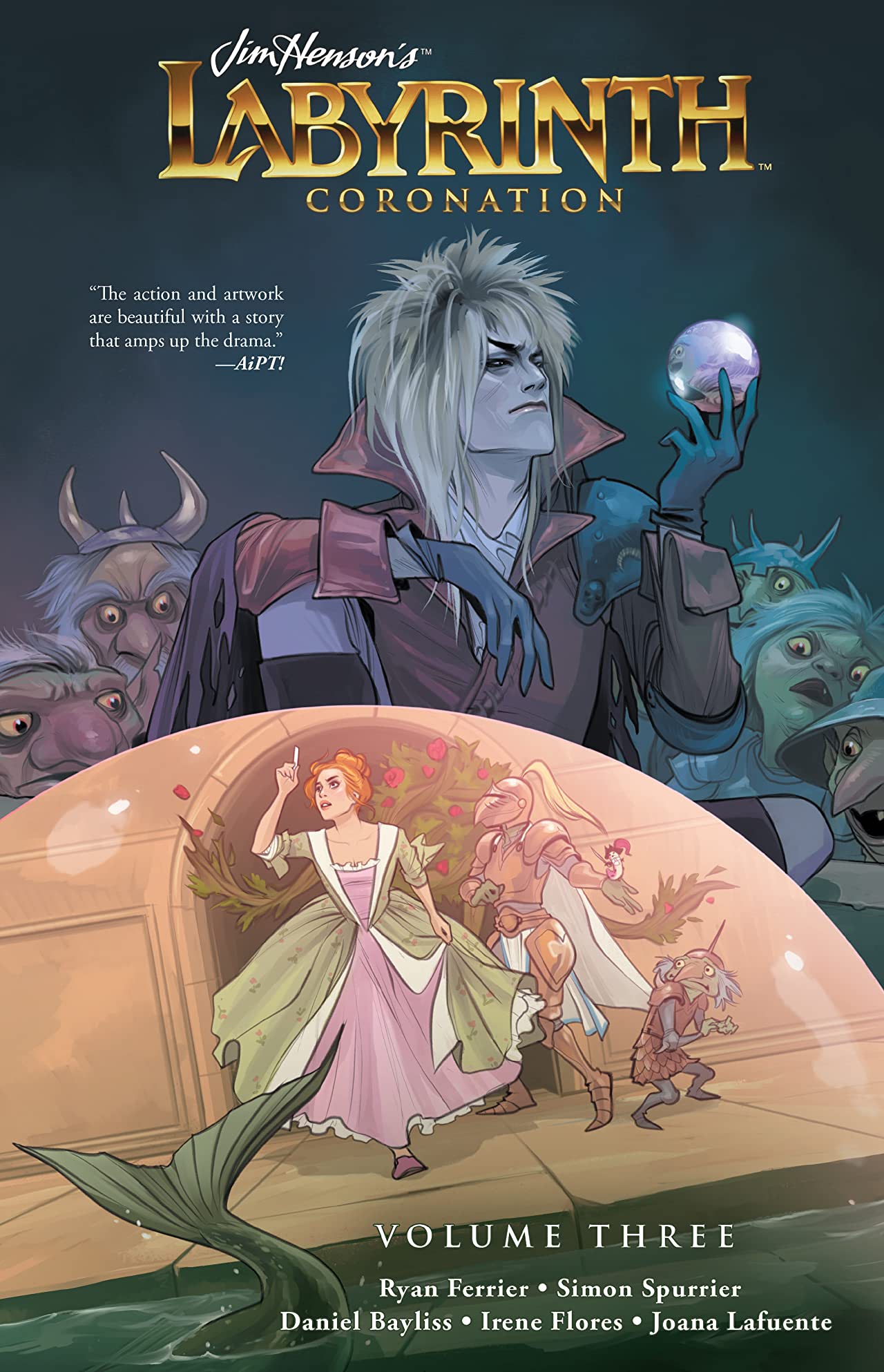 Jim Henson's Labyrinth (Archaia) book cover 3