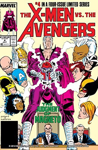 The X-Men Vs. The Avengers #4 book cover
