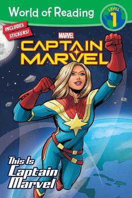 World of Reading This is Captain Marvel book cover