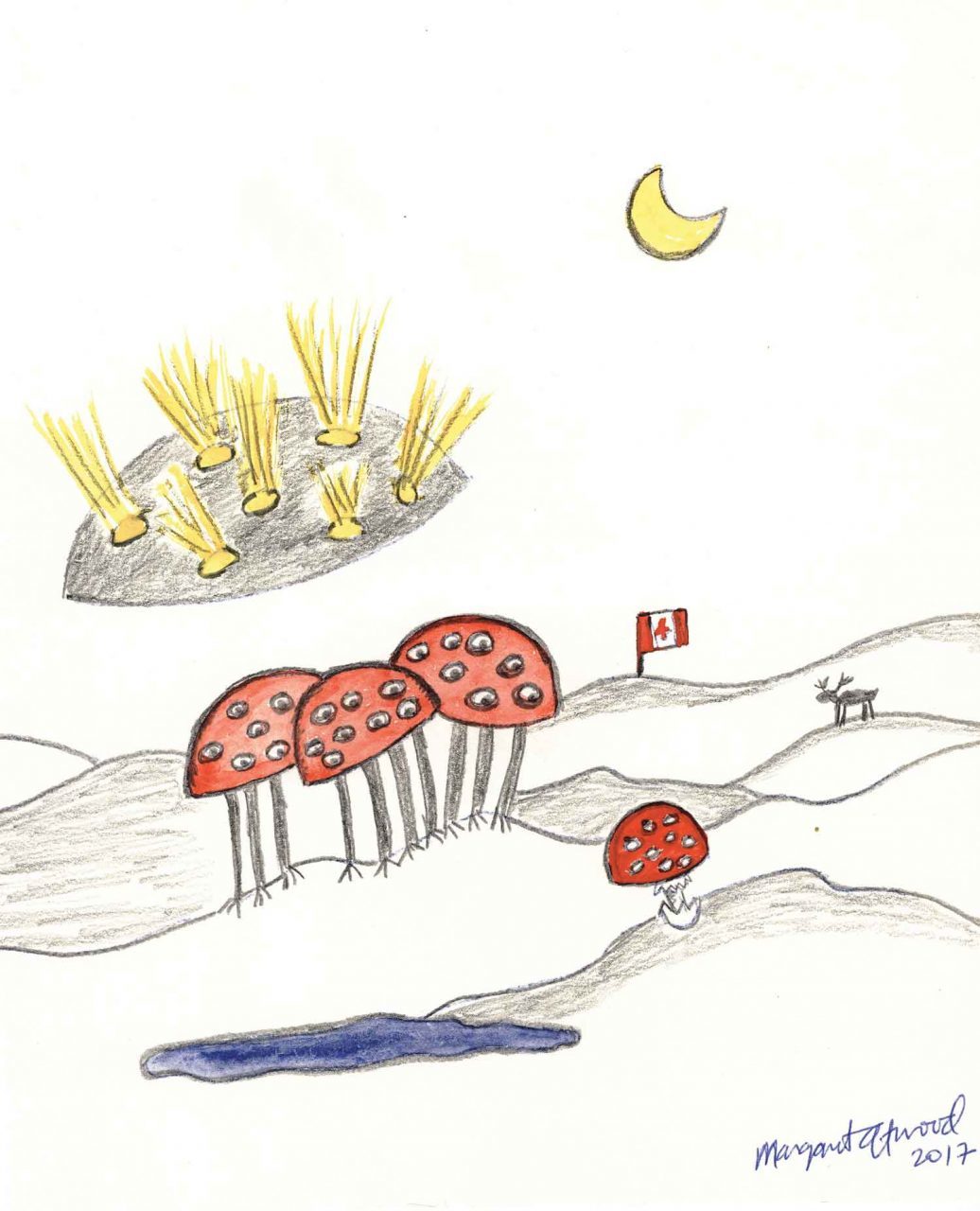 The Martians Claim Canada book cover