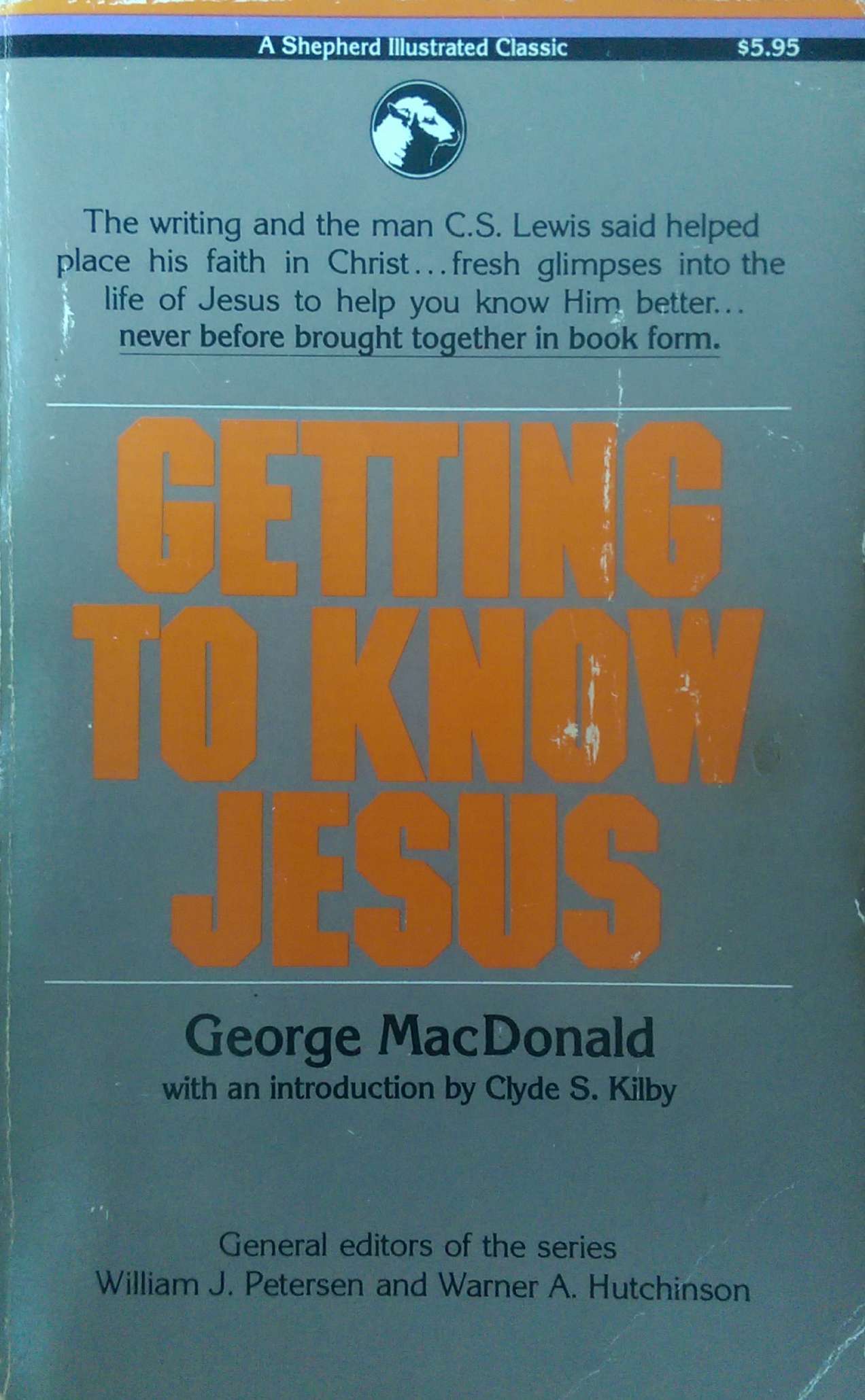 Getting To Know Jesus book cover