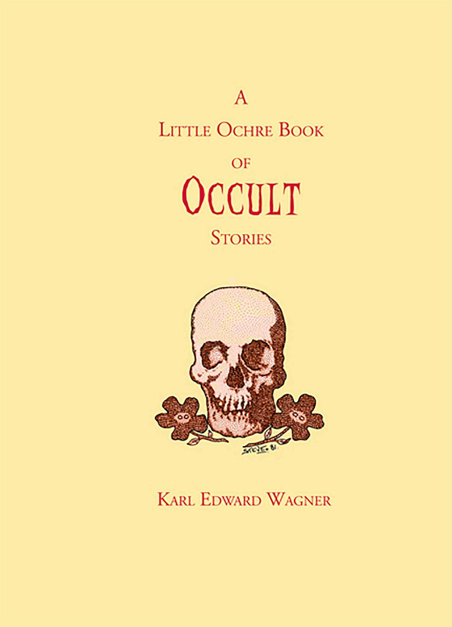 The Little Ochre Book Of Occult Stories book cover