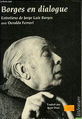 BORGES EN DIALOGUES. book cover