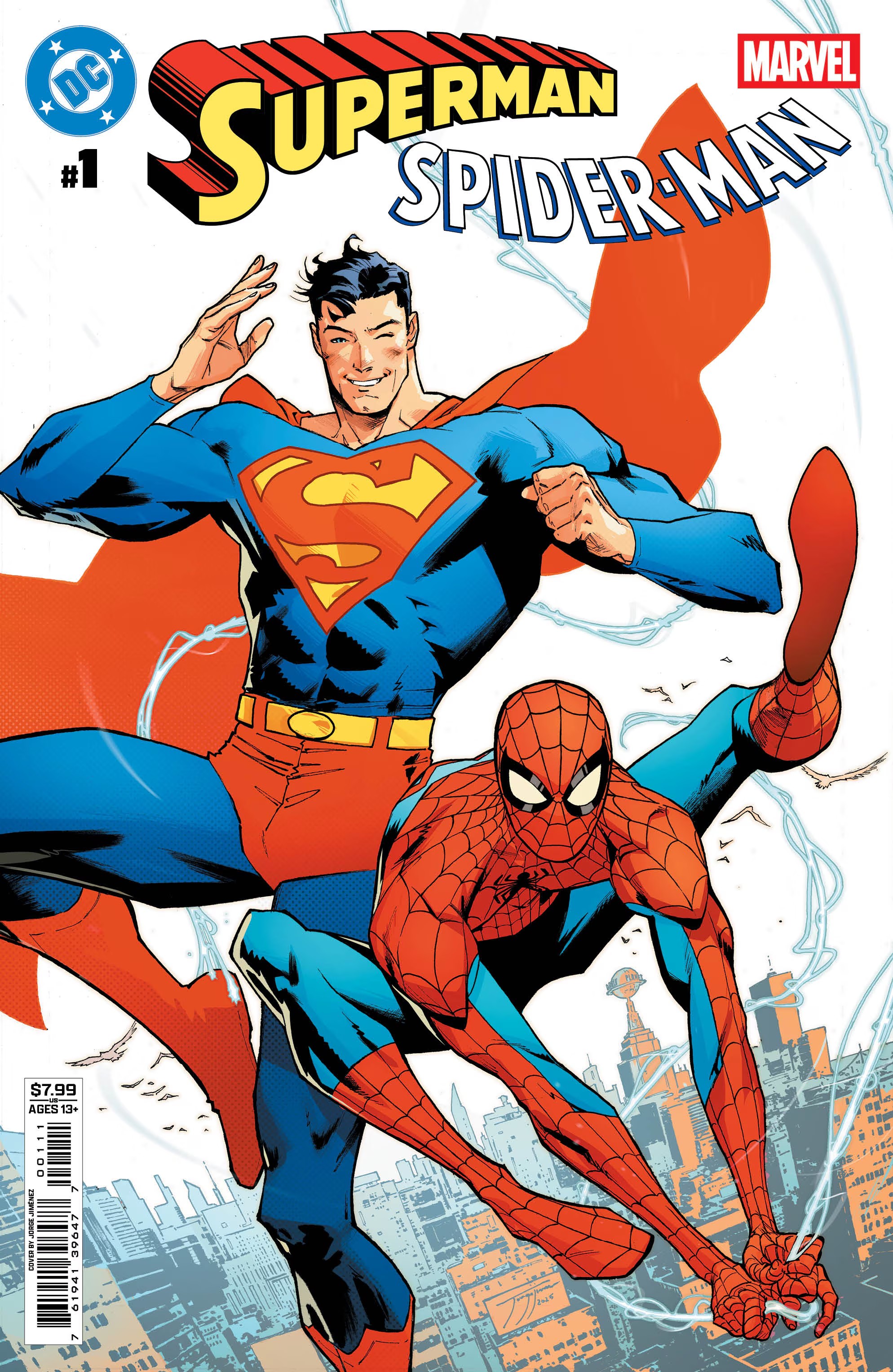 DC/Marvel book cover