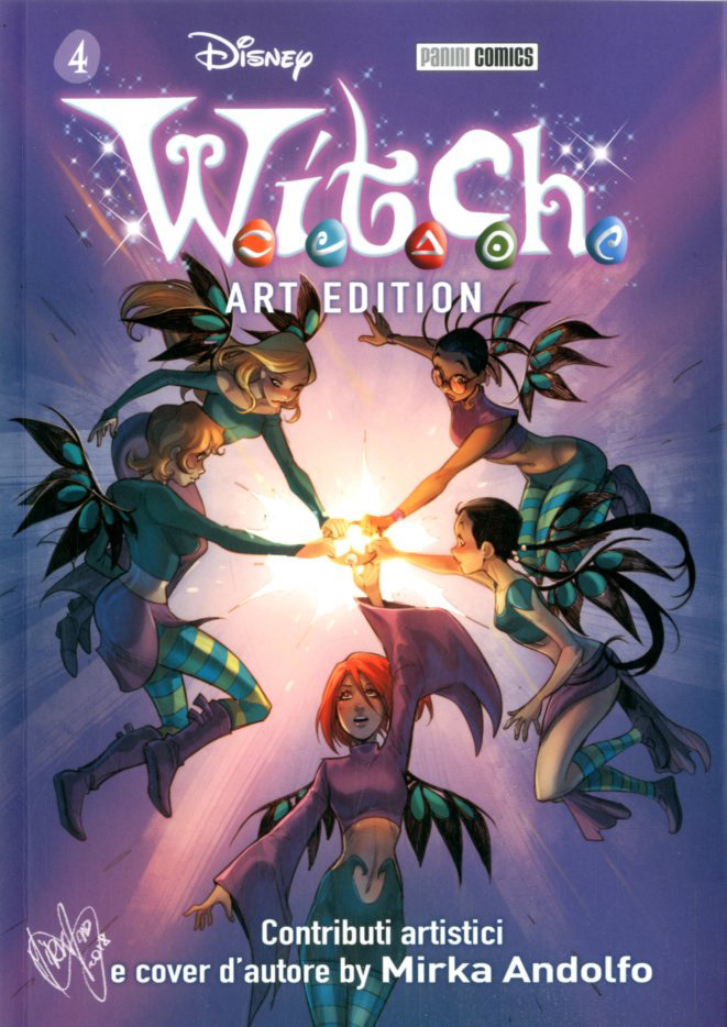 Witch art edition 4 book cover