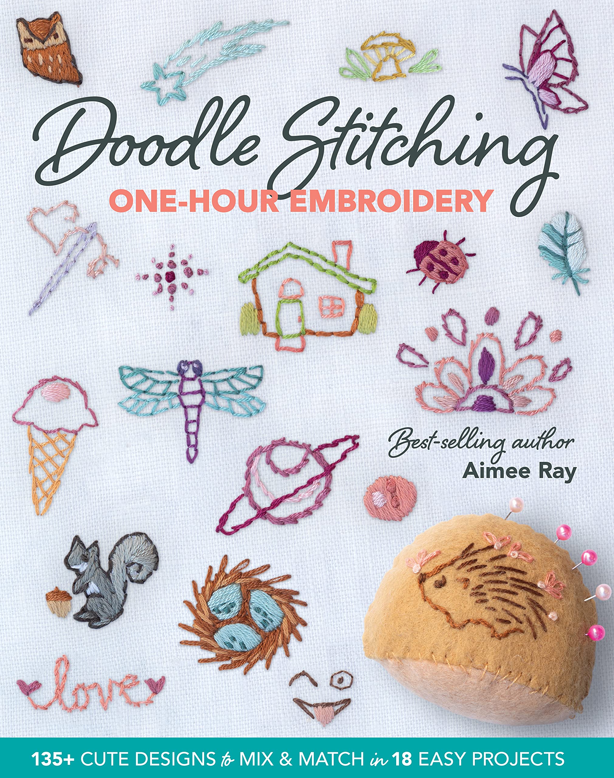 Doodle Stitching One-Hour Embroidery book cover