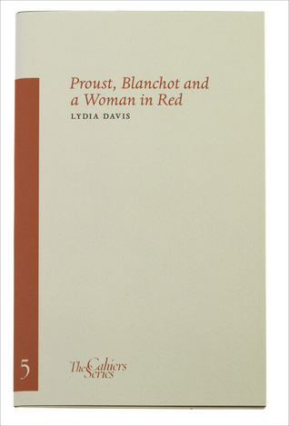 Proust, Blanchot and a Woman in Red book cover