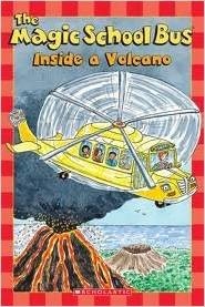 The Magic School Bus Inside a Volcano book cover