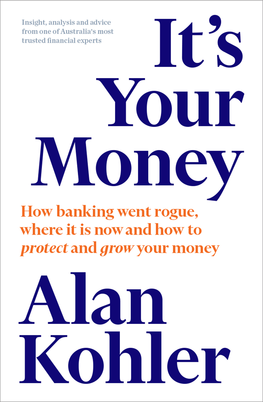 It's Your Money book cover