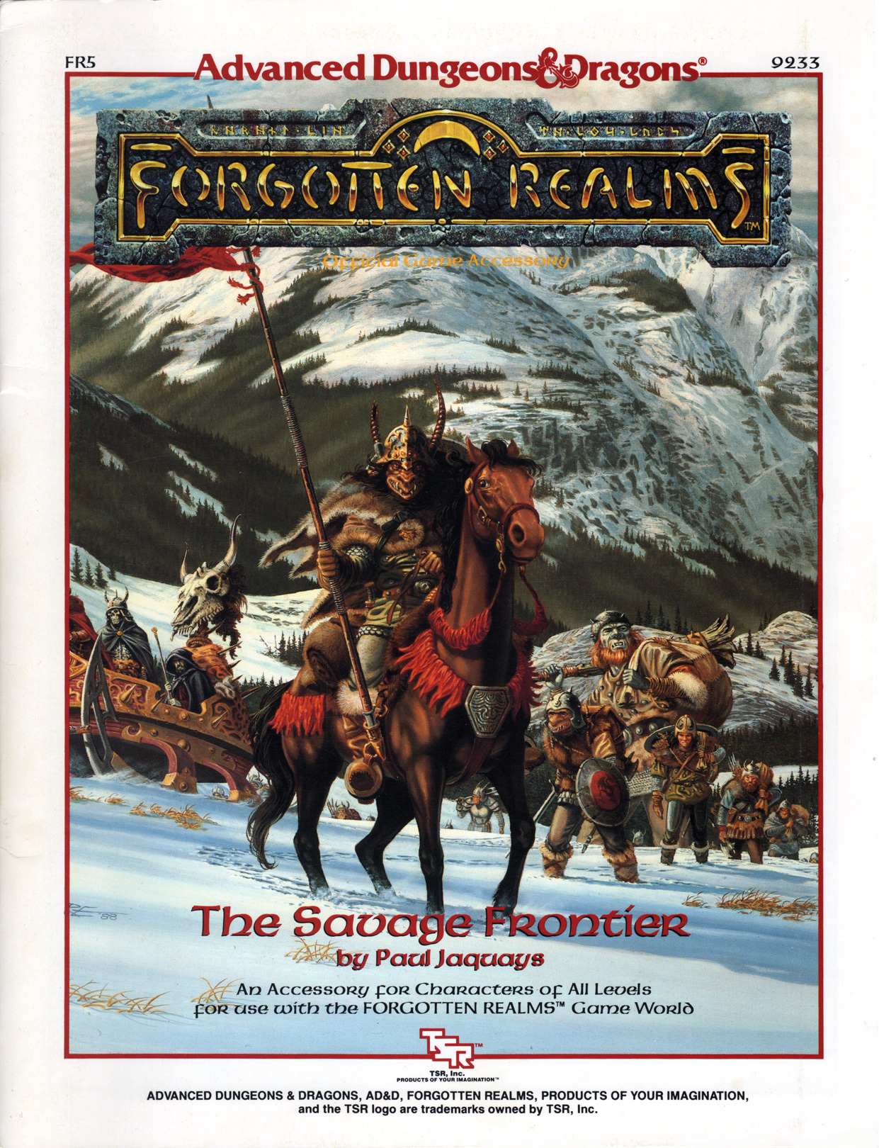The Savage Frontier book cover