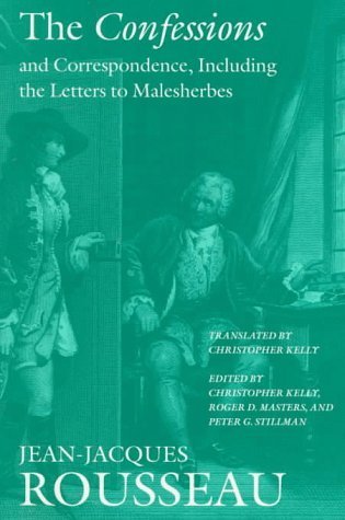 The Confessions and Correspondence, including the Letters to Malesherbes book cover