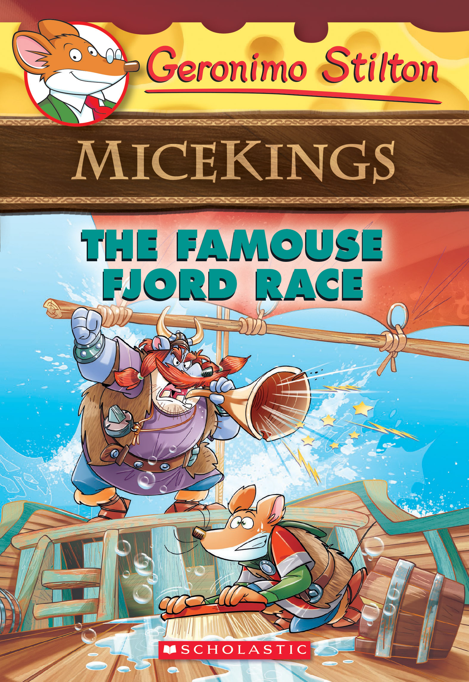 Geronimo Stilton Micekings book cover 2