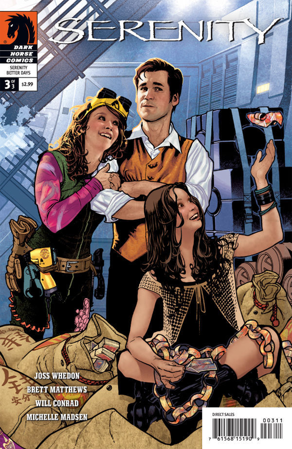 Serenity: Better Days book cover 2