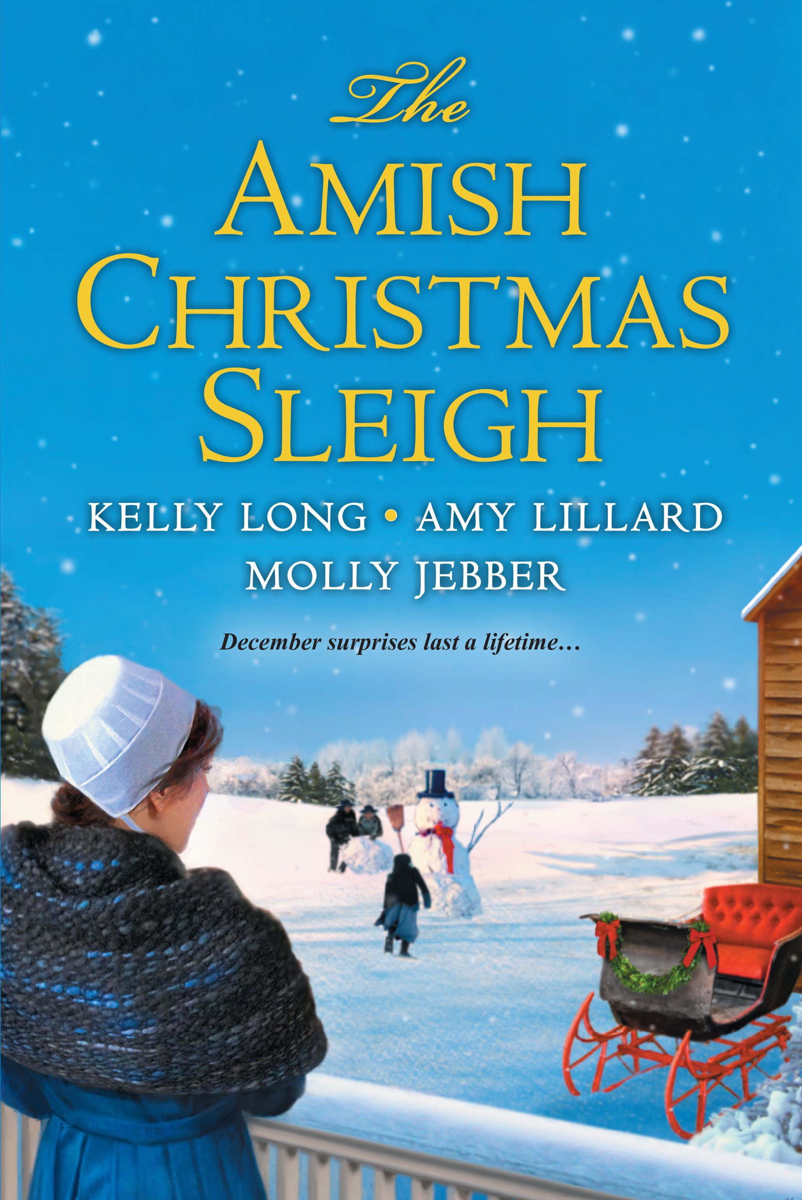 The Amish Christmas Sleigh book cover