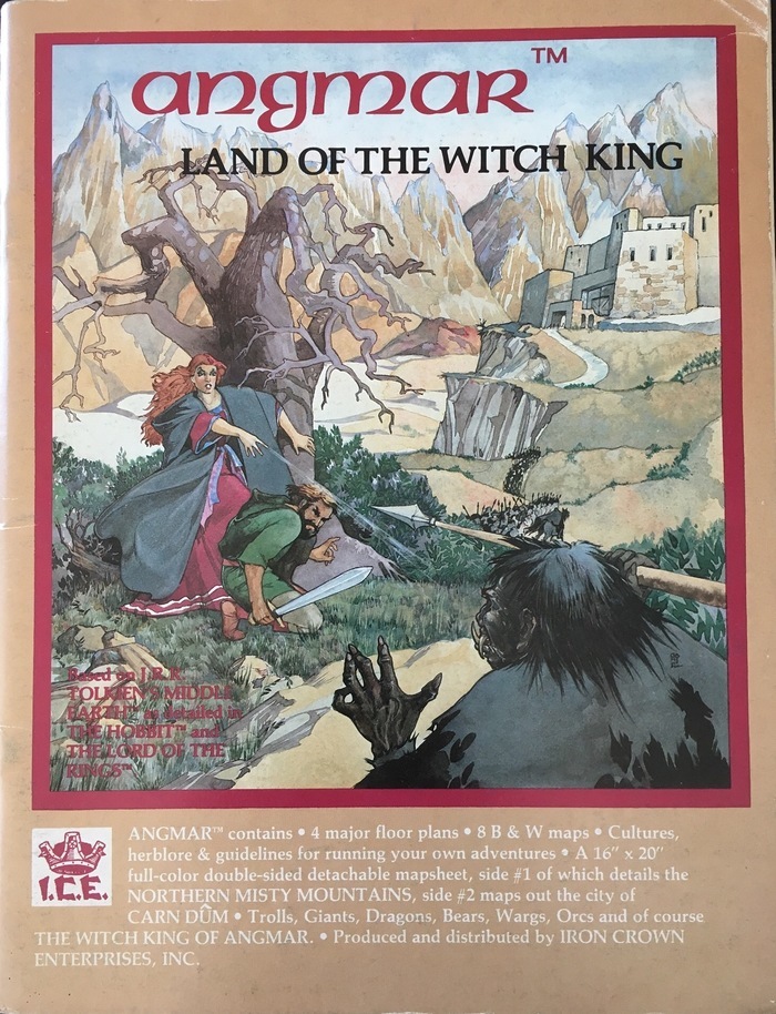 Angmar, Land of the Witch King book cover