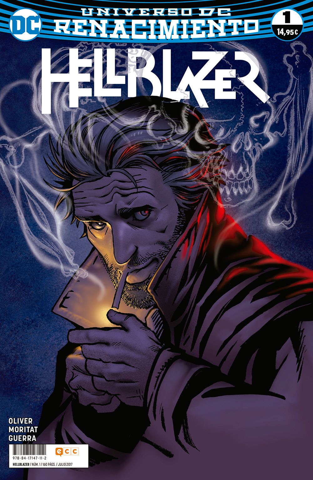 The Hellblazer (2016) book cover 1